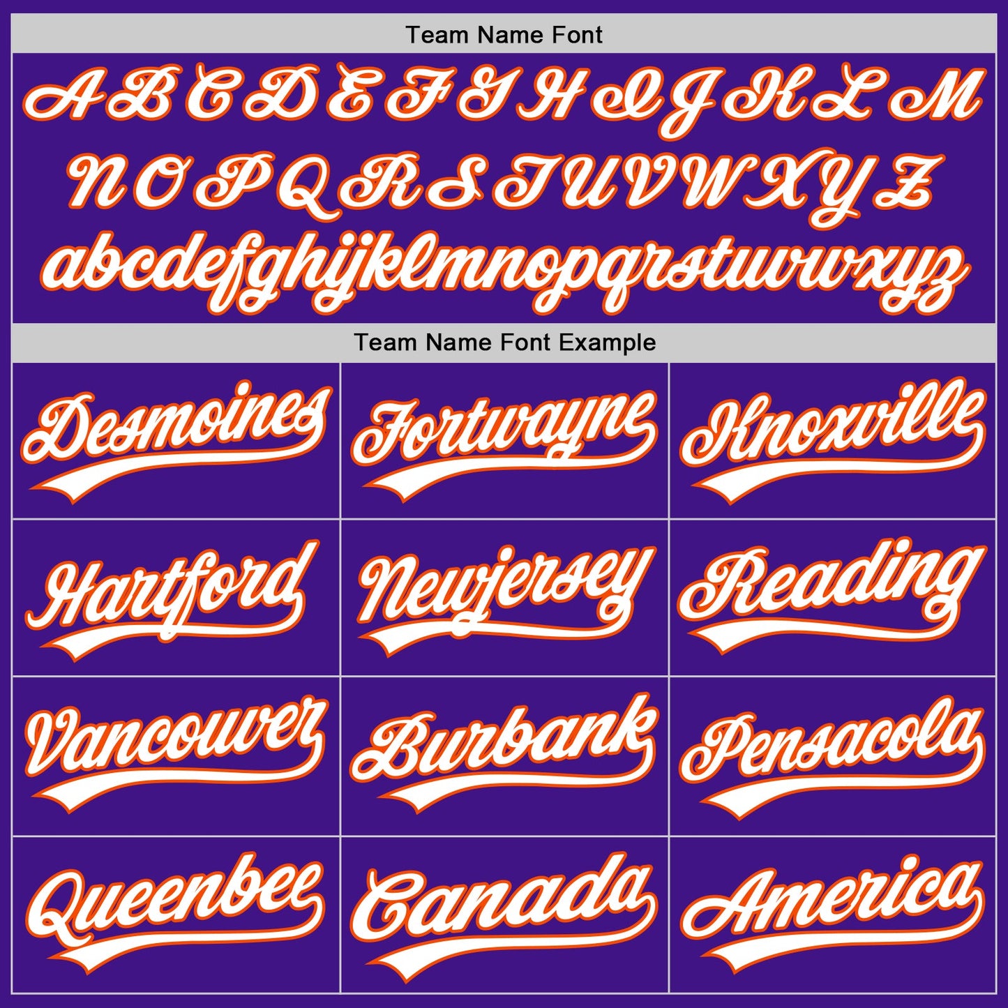 Custom Purple White-Orange Authentic Throwback Baseball Jersey