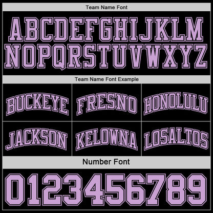 Custom Reversible Black Light Purple Double Side Sublimation Basketball Suit Jersey