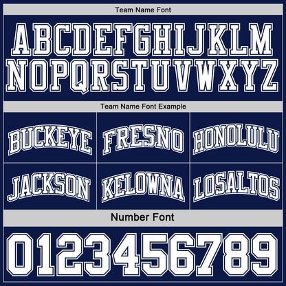 Custom Navy White Reversible Double Side Sublimation Basketball Suit Jersey