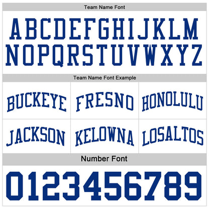 Custom Royal White Reversible Double Side Sublimation Basketball Suit Jersey