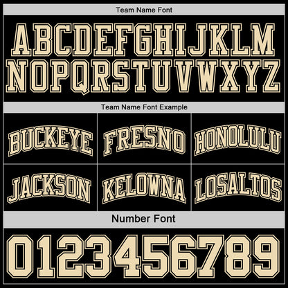 Custom Reversible Black Cream Double Side Sublimation Basketball Suit Jersey