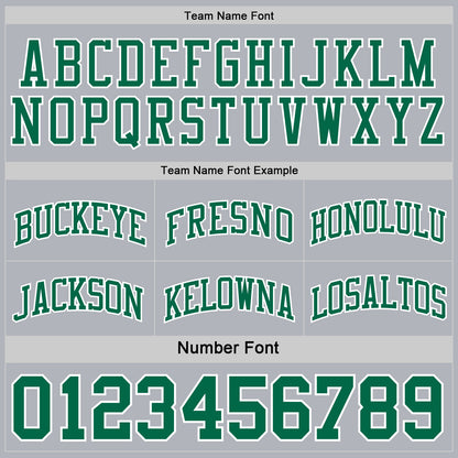 Custom Reversible Black Kelly Green-White Double Side Sublimation Basketball Suit Jersey