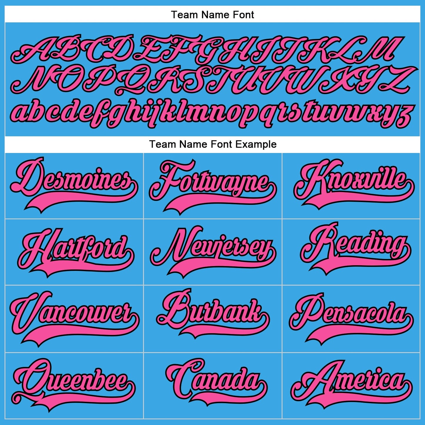 Custom Sky Blue Pink-Black Hockey Lace Neck Jersey