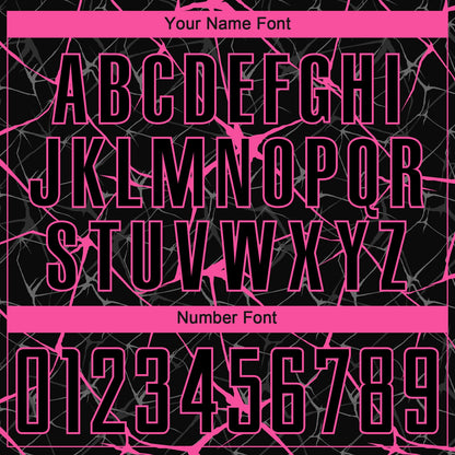 Custom Black Pink Sublimation Soccer Uniform Jersey