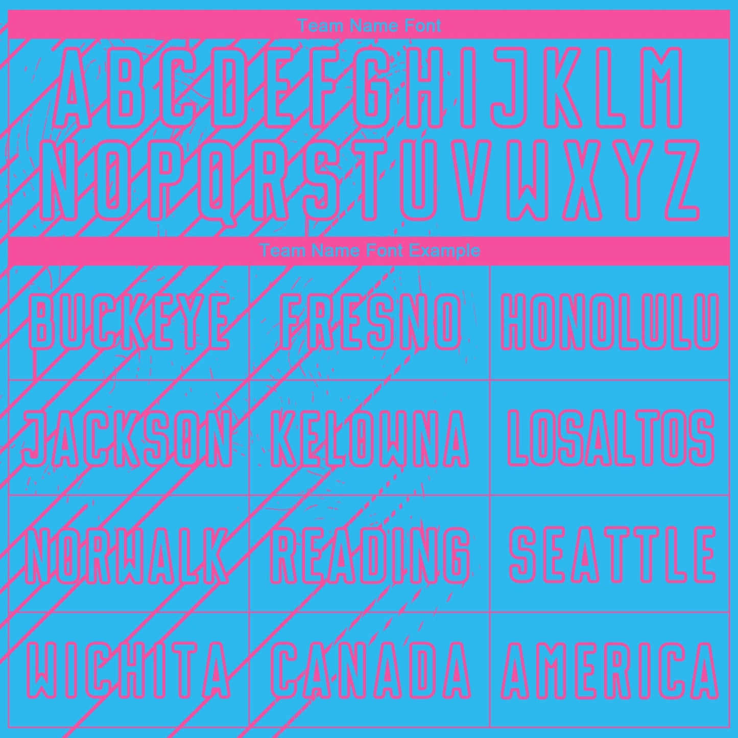 Custom Sky Blue Pink Lines Sublimation Soccer Uniform Jersey
