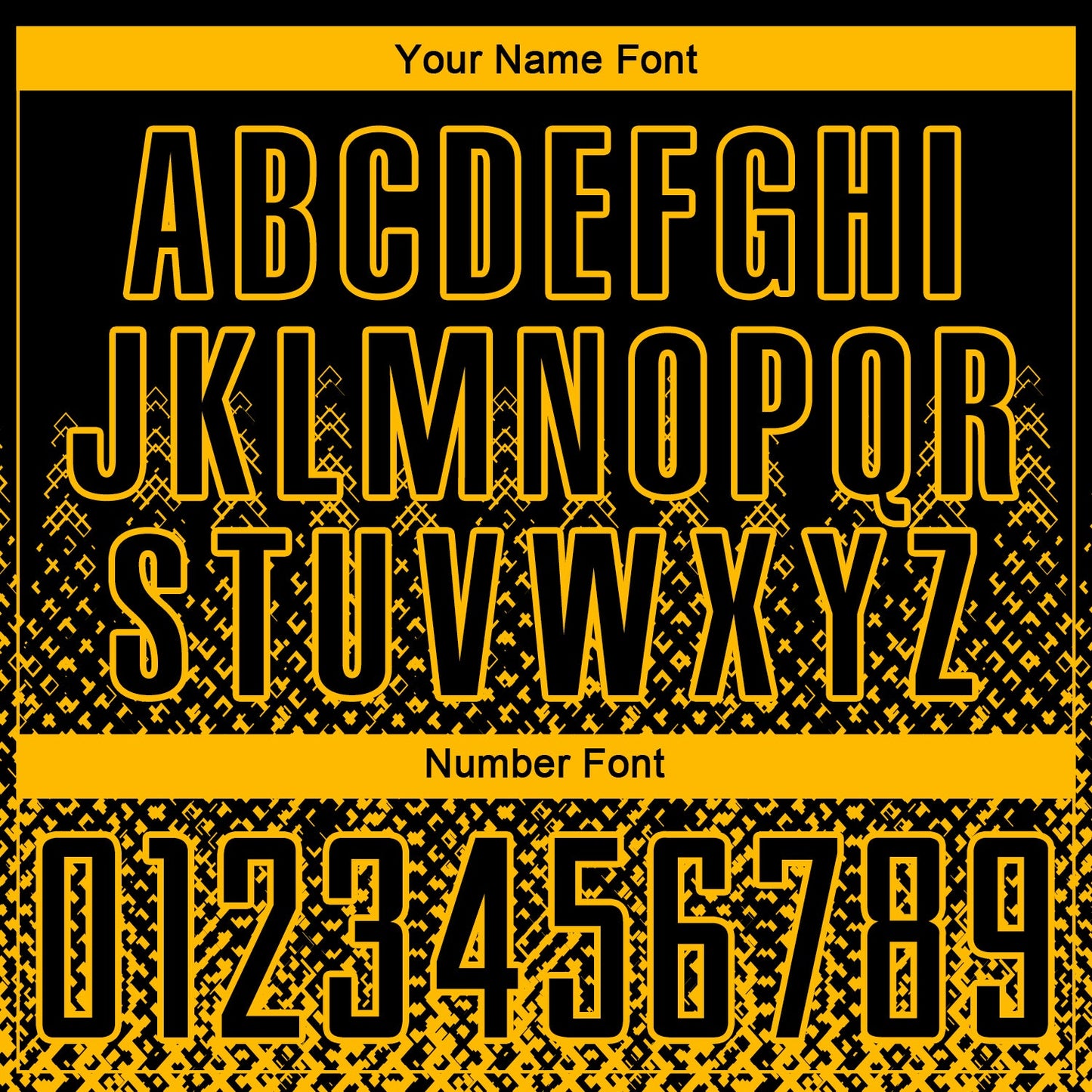 Custom Black Gold Geometric Shape Sublimation Soccer Uniform Jersey