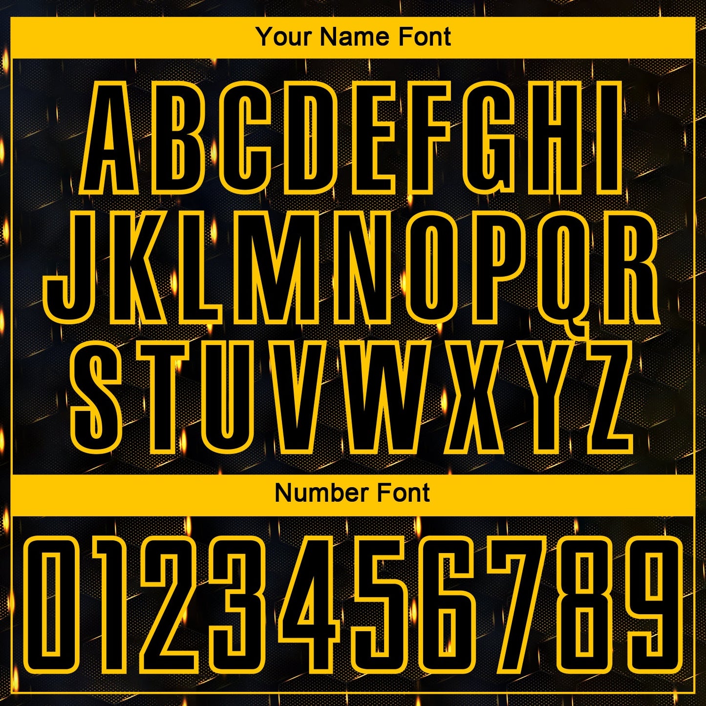 Custom Black Yellow Geometric Shape Sublimation Soccer Uniform Jersey