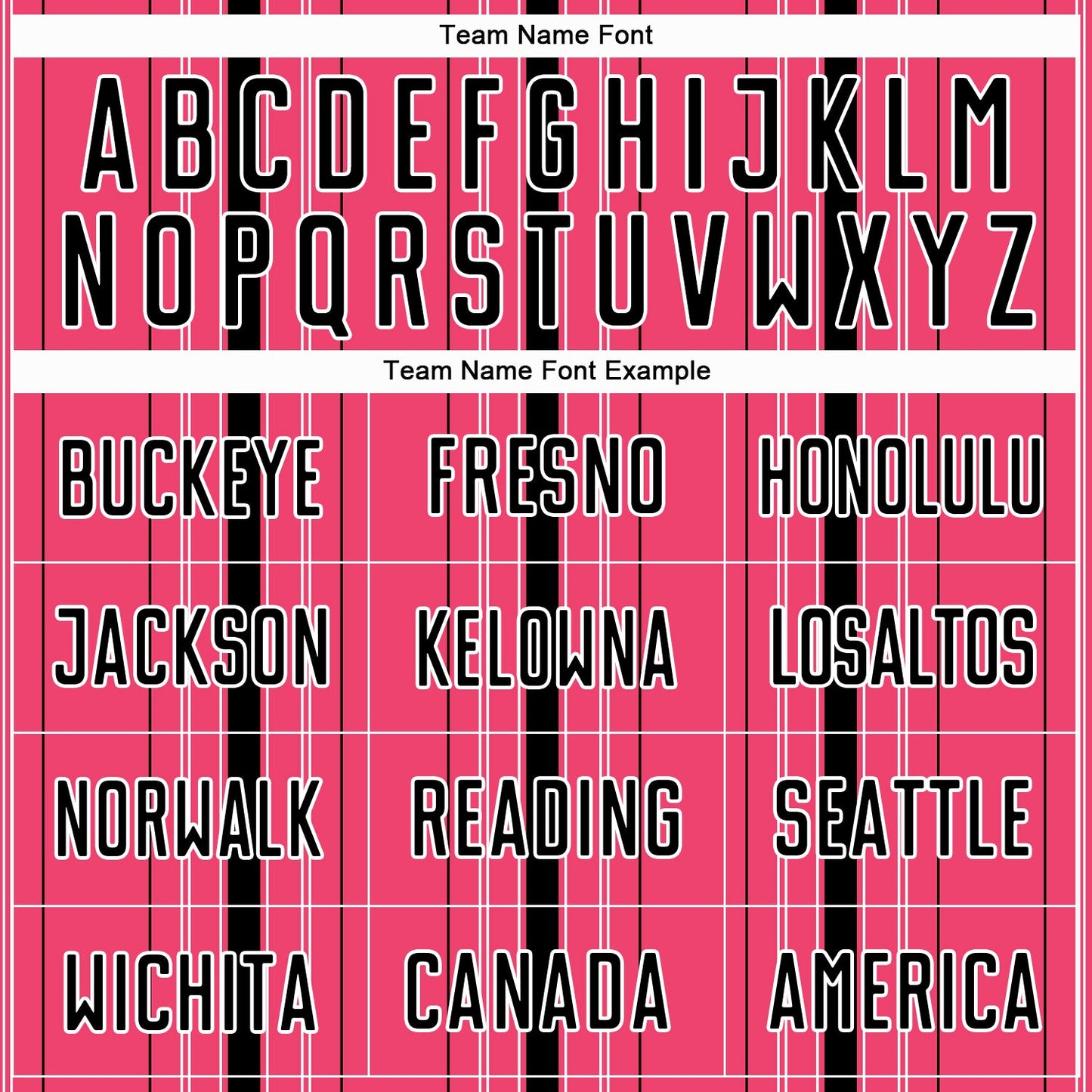 Custom Neon Pink Black-White Stripe Sublimation Soccer Uniform Jersey