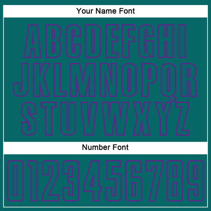 Custom Teal Purple Splash Sublimation Soccer Uniform Jersey