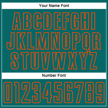Custom Teal Orange Splash Sublimation Soccer Uniform Jersey