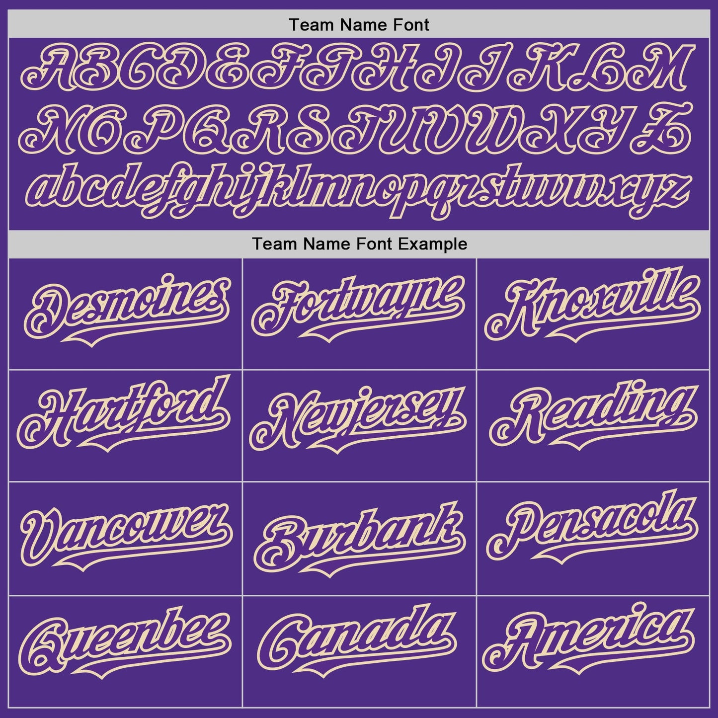 Custom Purple Cream-Purple Pinstripe Authentic Split Fashion Baseball Jersey
