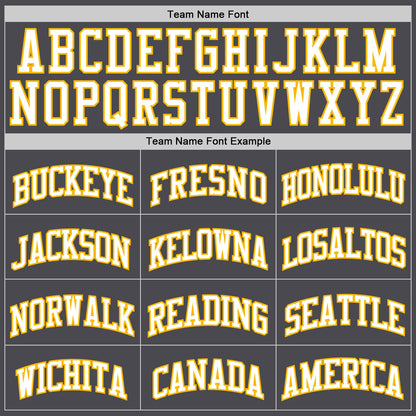 Custom Steel Gray White-Gold Authentic Basketball Jersey