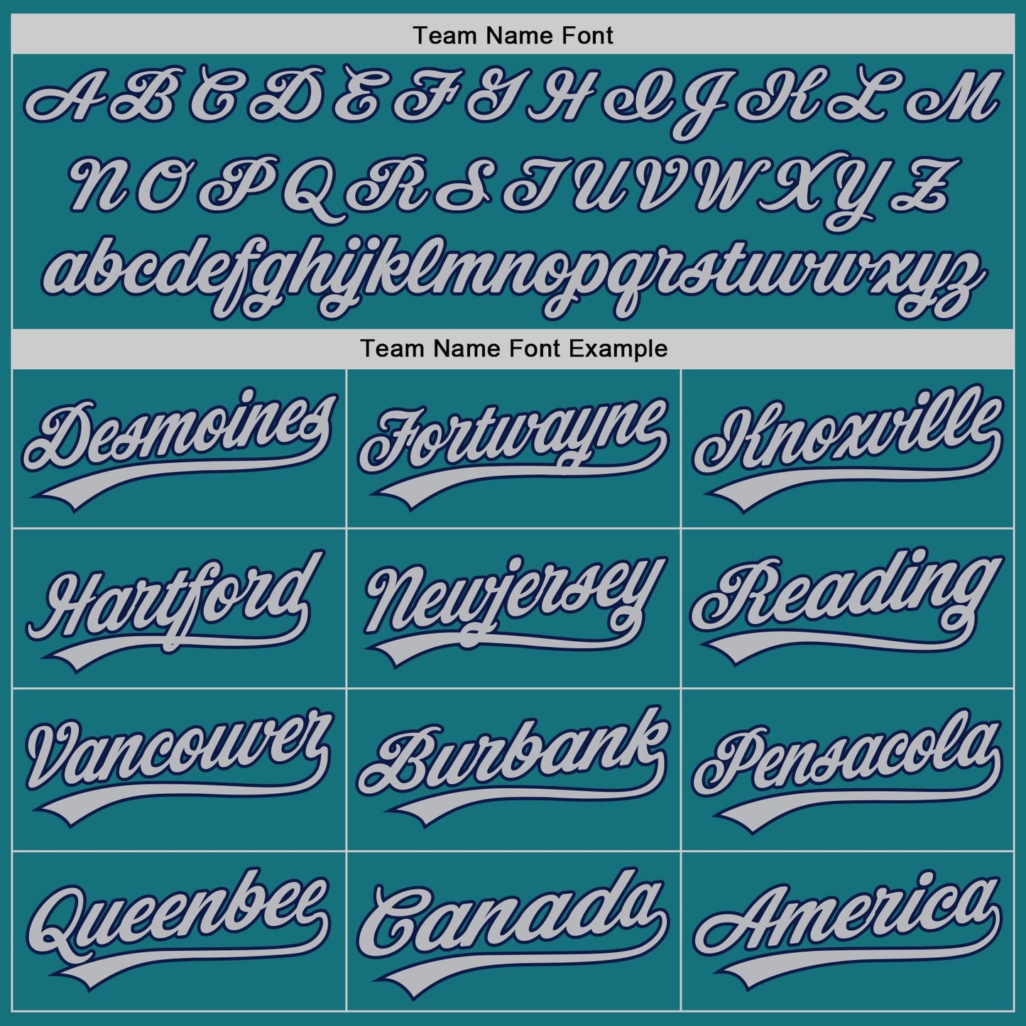 Custom Teal Gray Pinstripe Gray-Navy Authentic Baseball Jersey