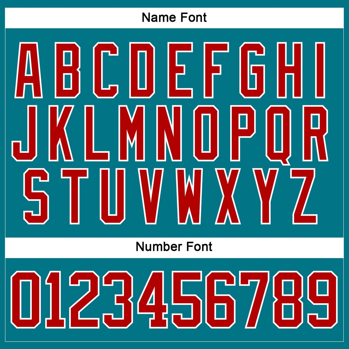 Custom Teal Red-White Hockey Jersey