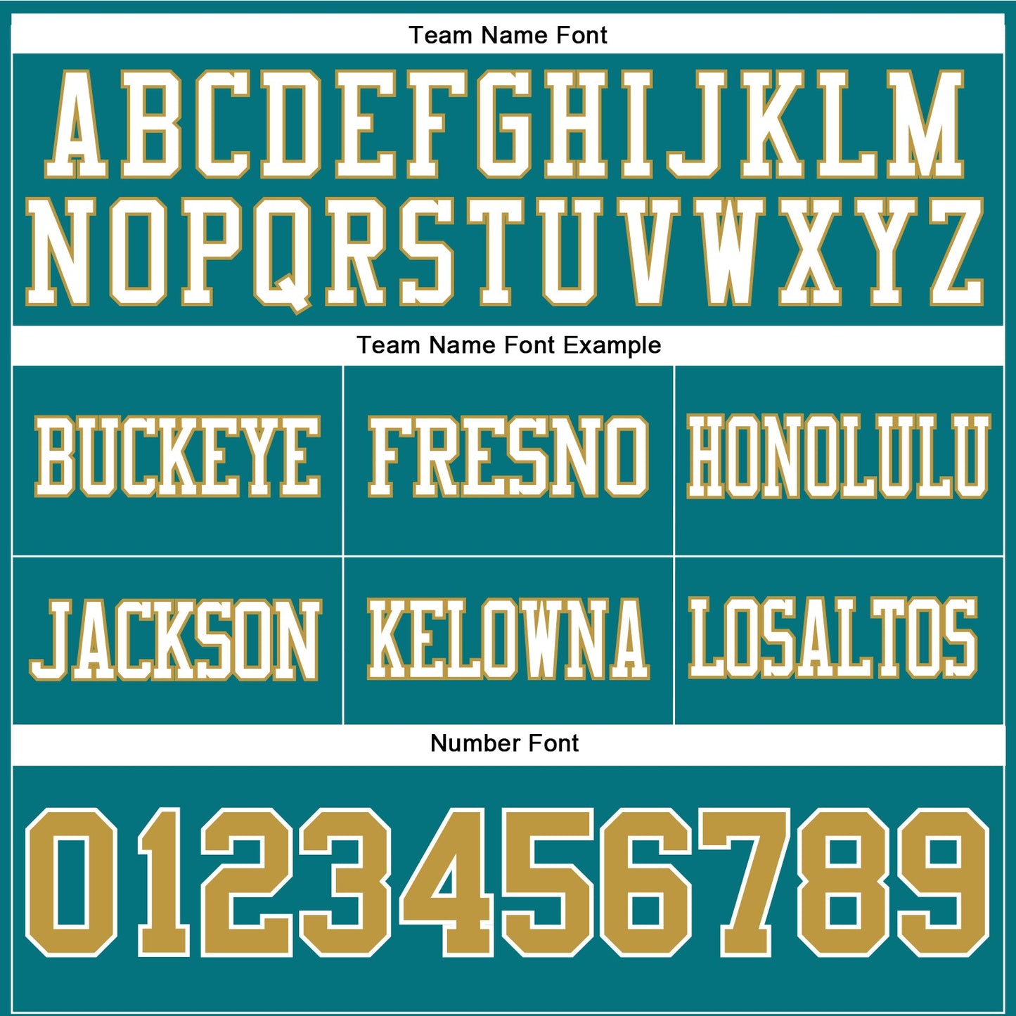 Custom Teal Old Gold-White Mesh Authentic Football Jersey
