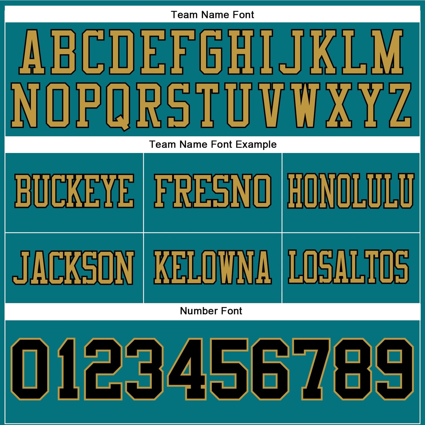 Custom Teal Black-Old Gold Mesh Authentic Football Jersey
