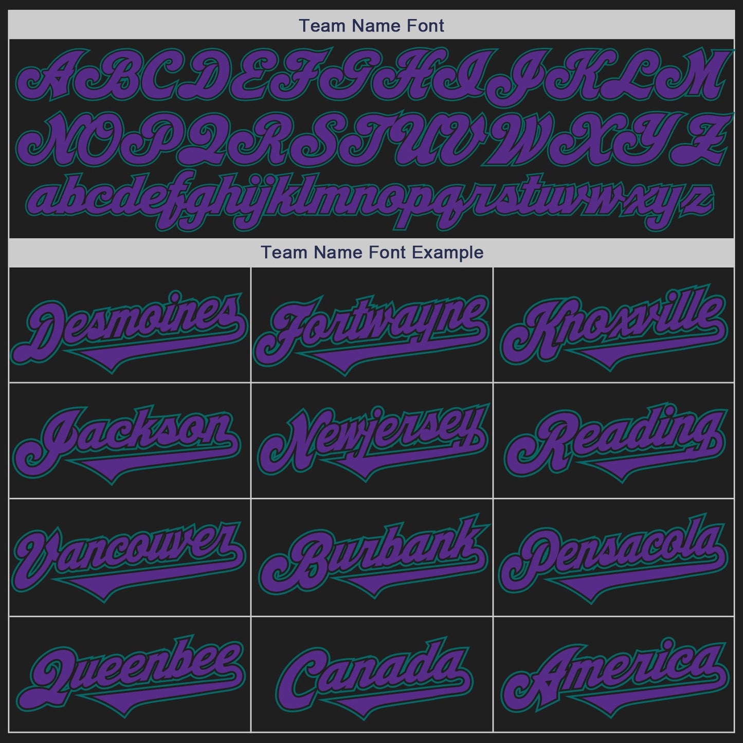 Custom Black Purple-Teal Authentic Two Tone Baseball Jersey
