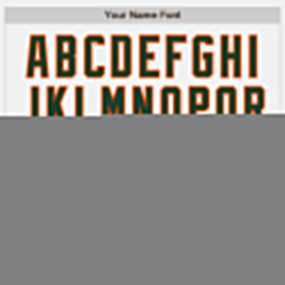 Custom White Green-Orange Authentic Two Tone Baseball Jersey