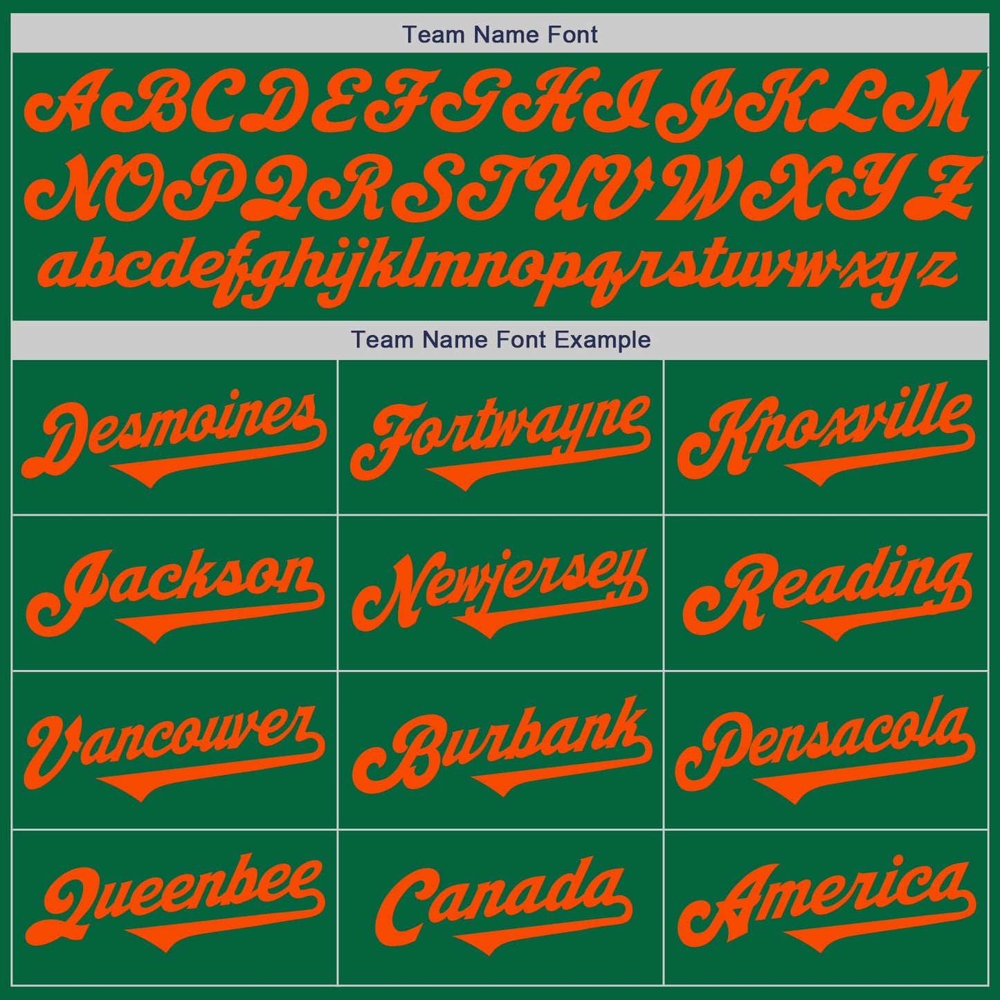 Custom Kelly Green Orange Authentic Two Tone Baseball Jersey
