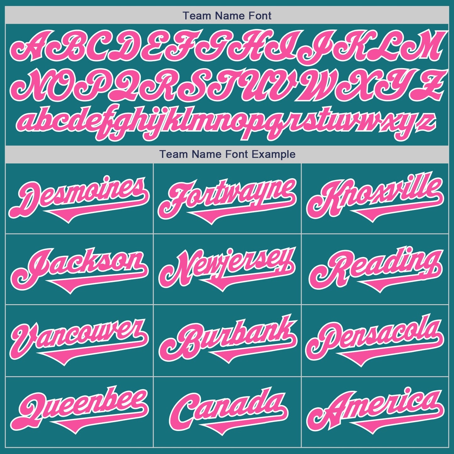 Custom Teal Pink-White Authentic Two Tone Baseball Jersey