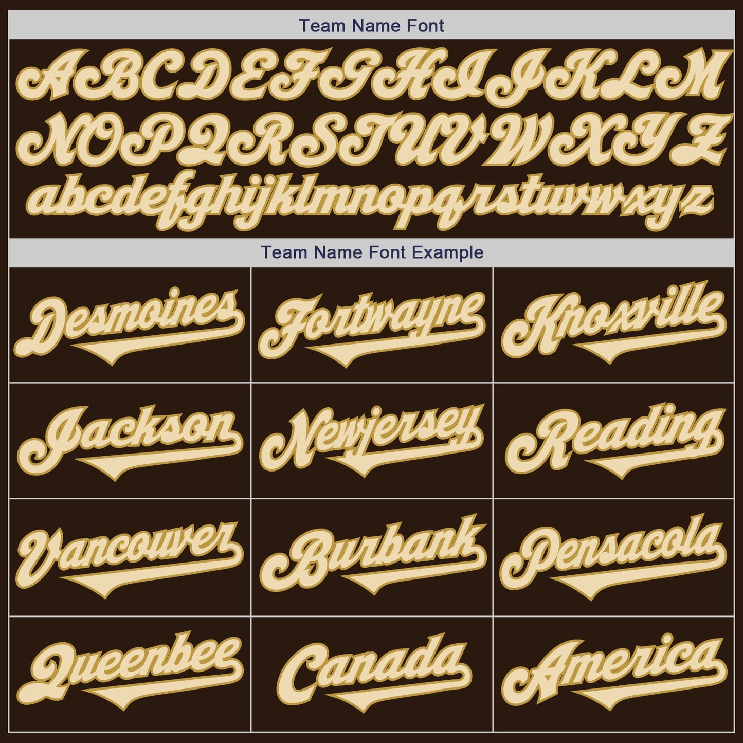 Custom Brown Cream-Old Gold Authentic Two Tone Baseball Jersey
