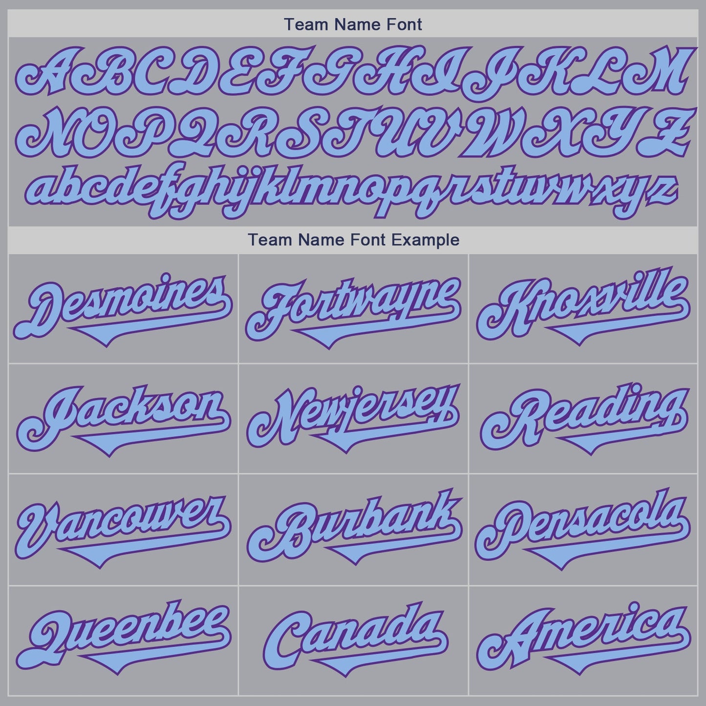 Custom Gray Light Blue-Purple Authentic Two Tone Baseball Jersey