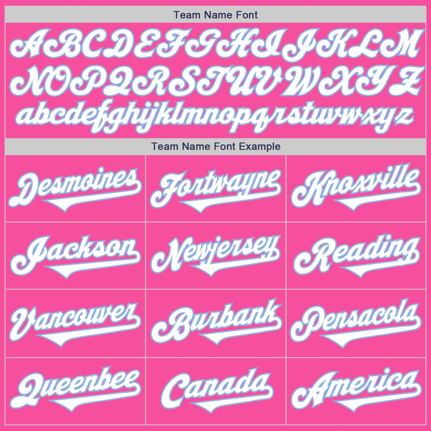 Custom Pink White-Light Blue Authentic Two Tone Baseball Jersey