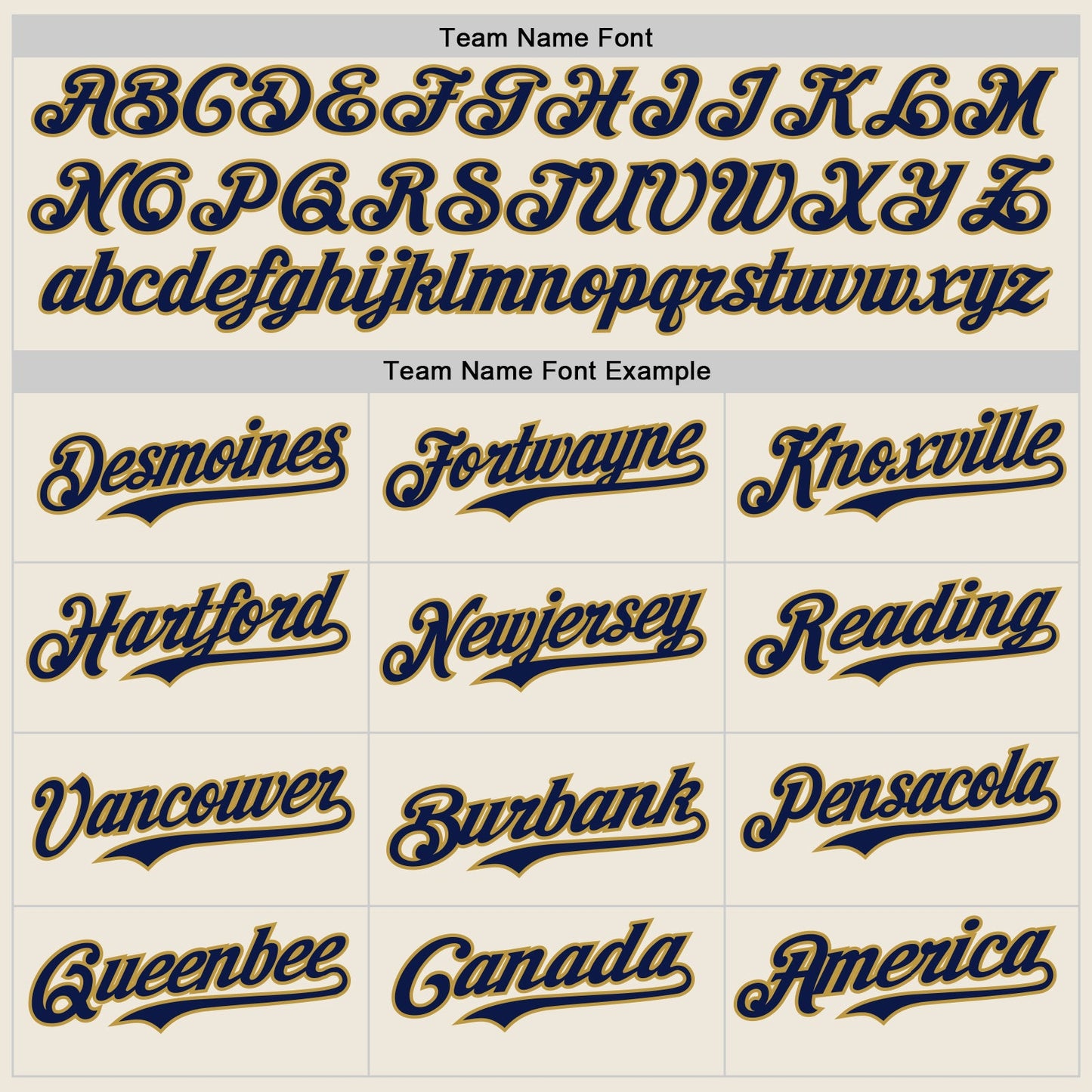 Custom Cream Navy Pinstripe Old Gold Authentic Two Tone Baseball Jersey