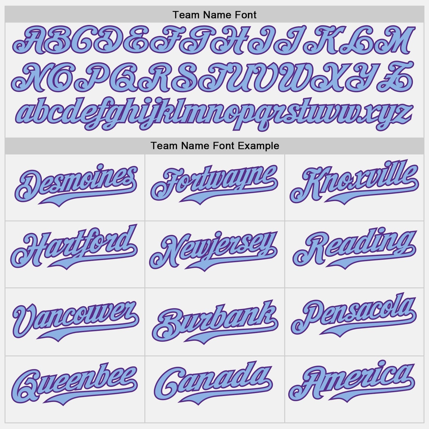 Custom White Light Blue Pinstripe Purple Authentic Two Tone Baseball Jersey