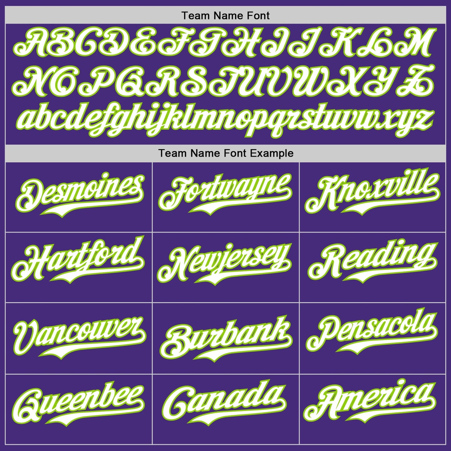 Custom Purple Neon Green Pinstripe White Authentic Two Tone Baseball Jersey