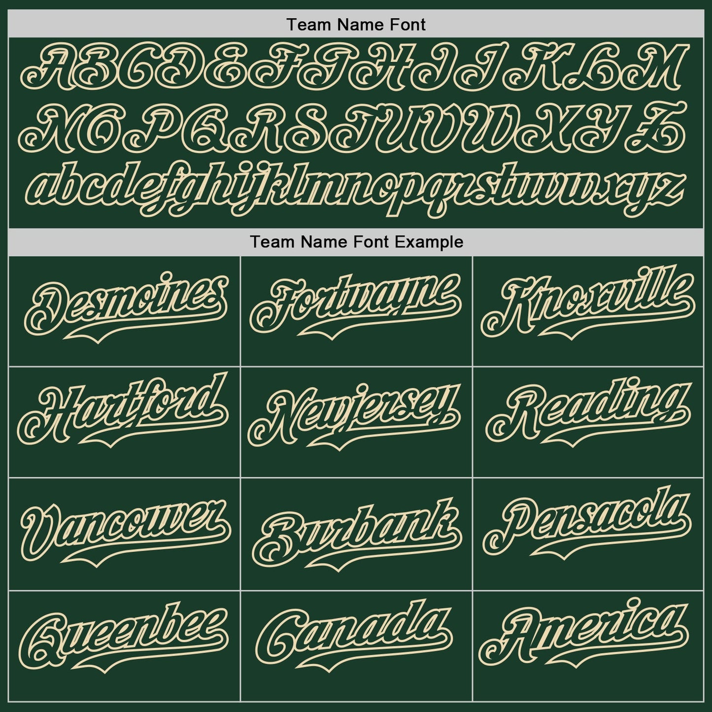 Custom Green Cream Pinstripe Cream Authentic Two Tone Baseball Jersey