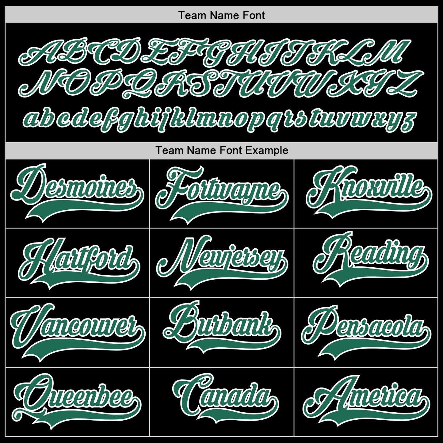 Custom Black Kelly Green-White Hockey Jersey