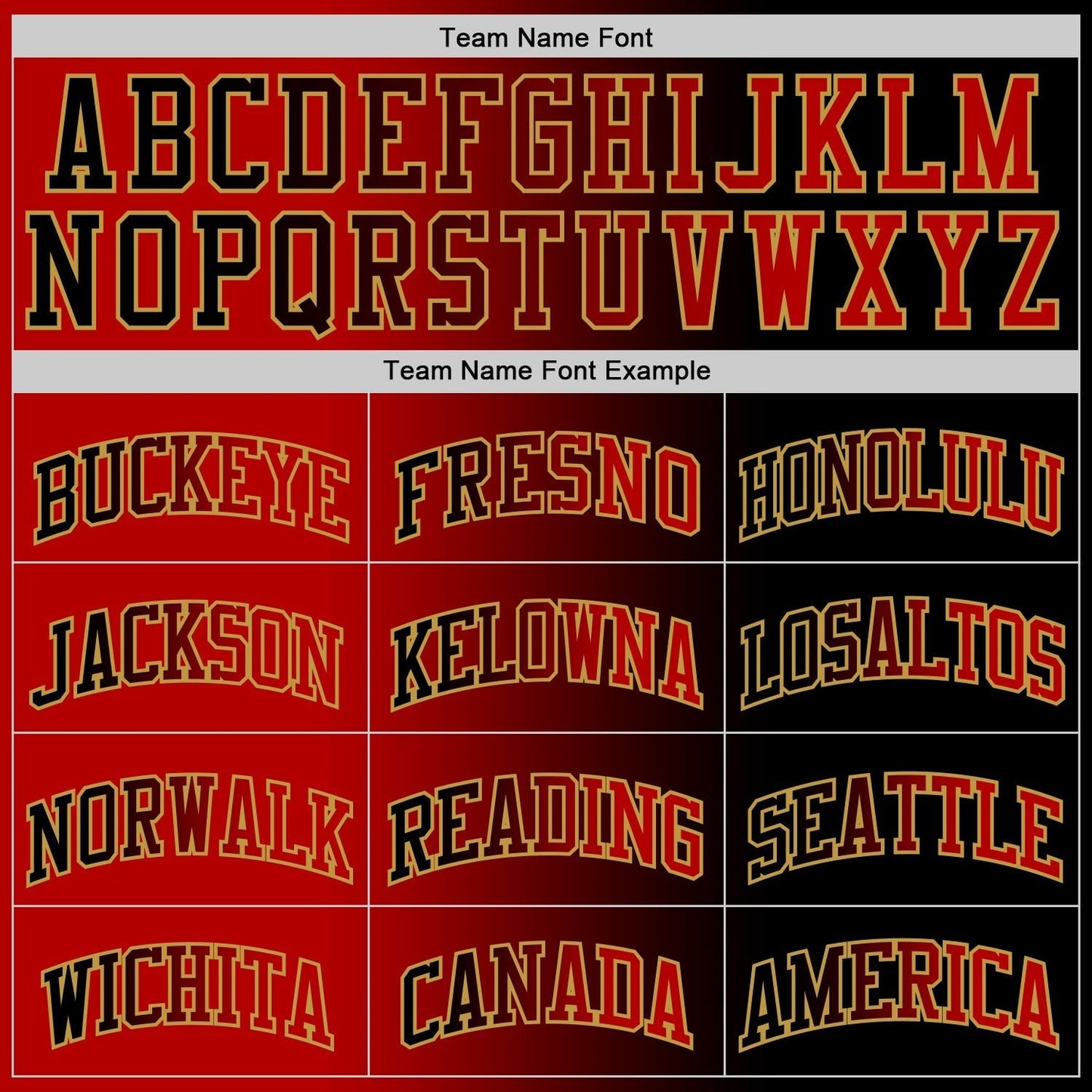 Custom Black Red - Old Gold Authentic Gradient Fashion Basketball Jersey - TopFanCustom