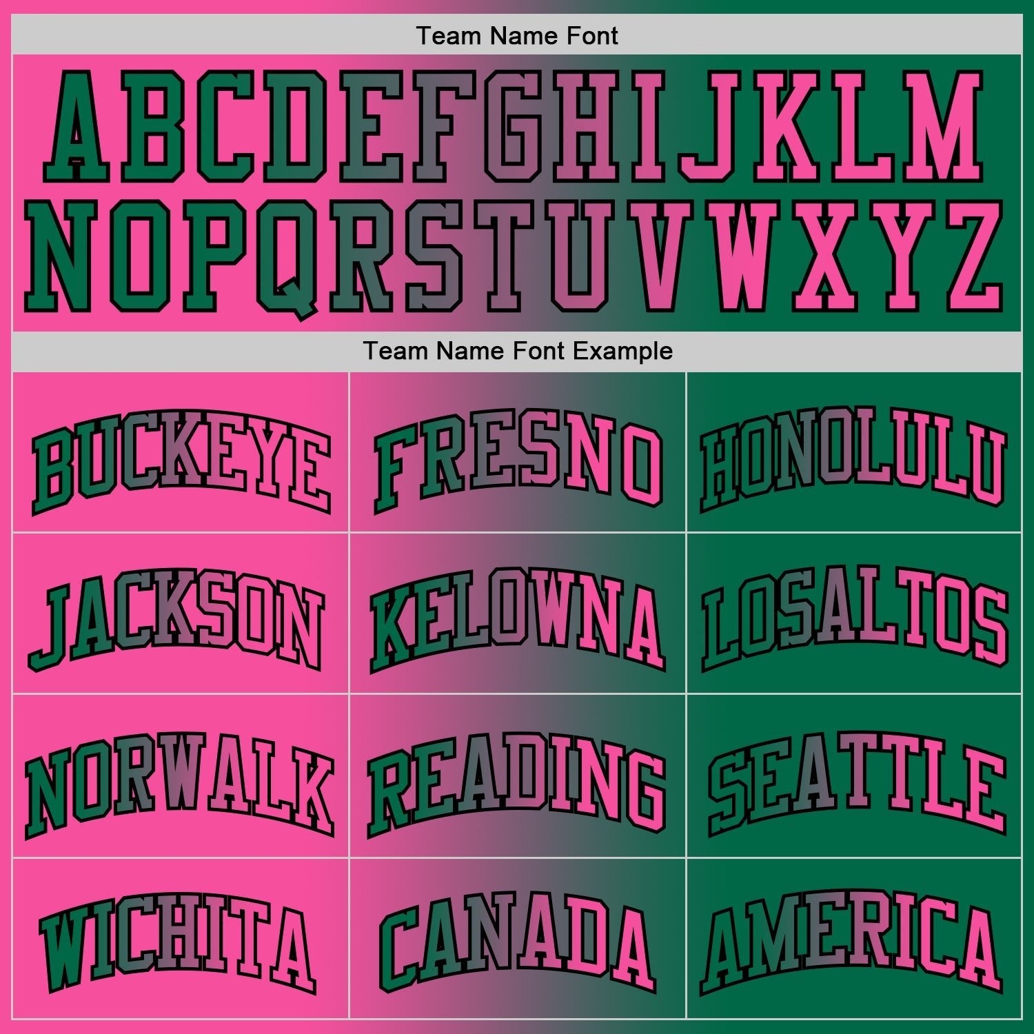 Custom Kelly Green Pink - Black Authentic Gradient Fashion Basketball Jersey - TopFanCustom