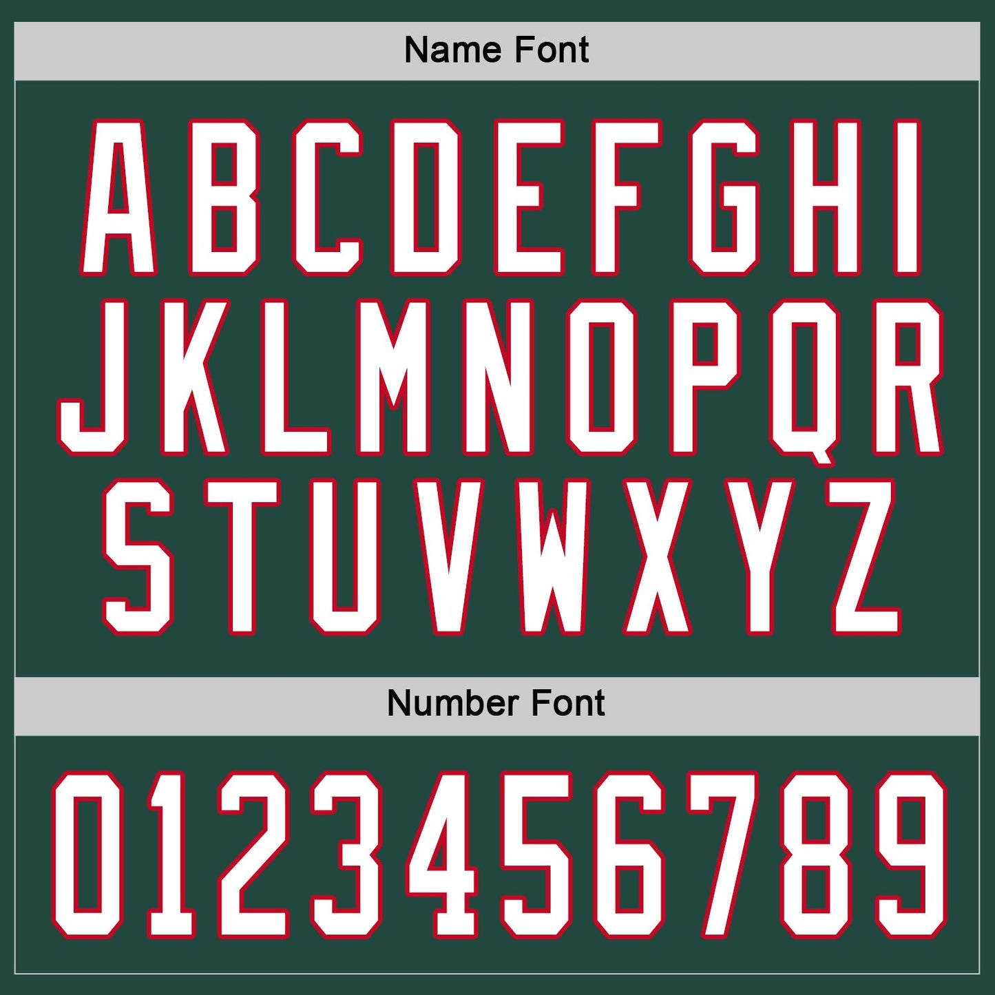 Custom Green White-Red Hockey Jersey