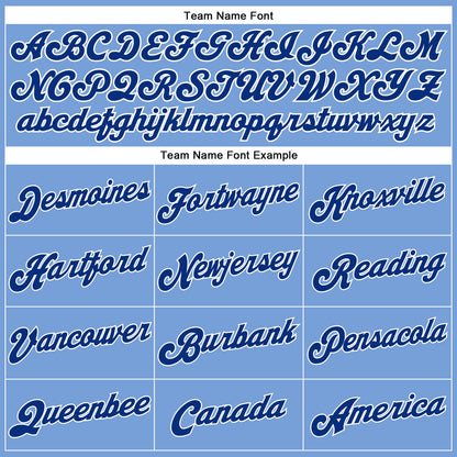 Custom Light Blue White Pinstripe Royal-White Authentic Basketball Jersey