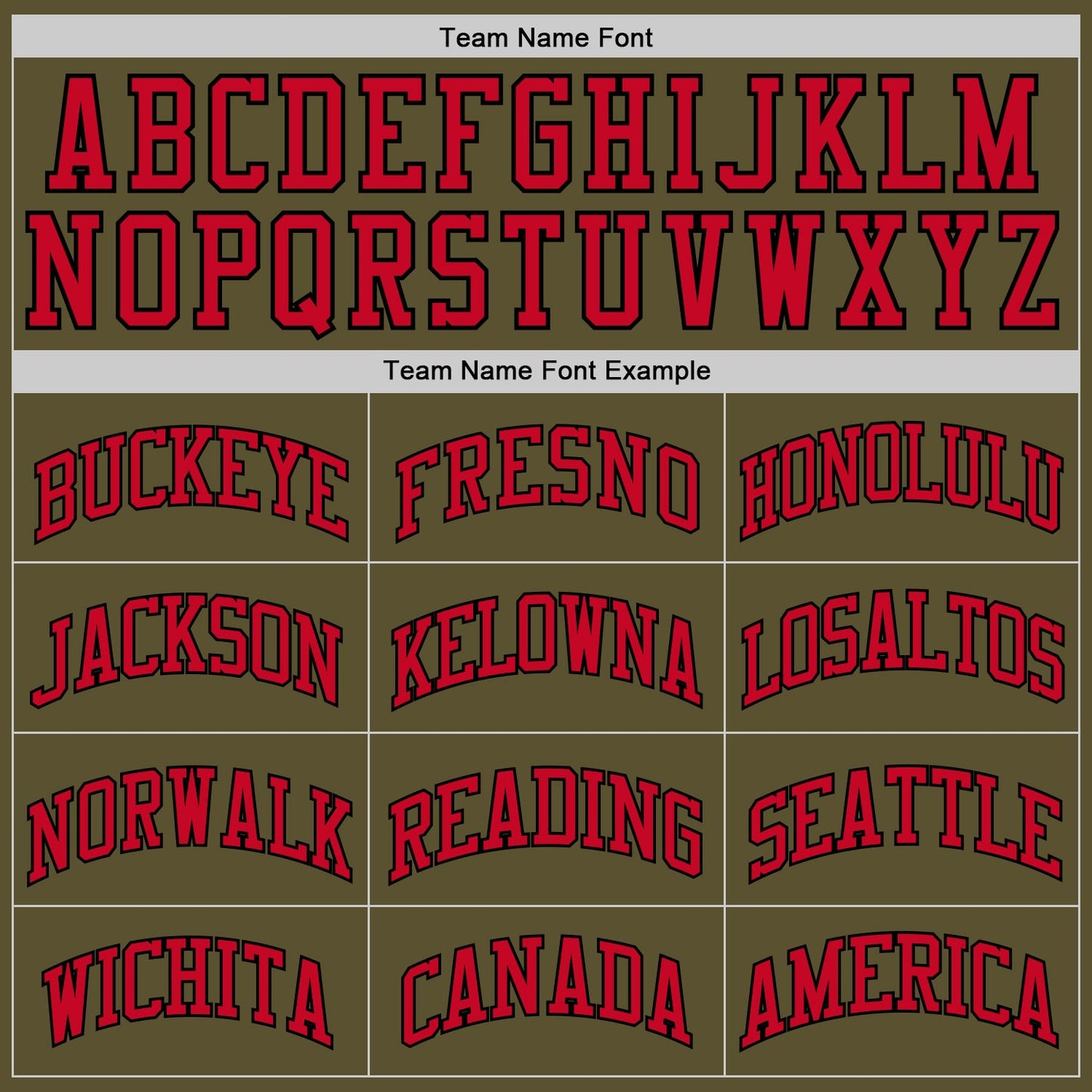 Custom Olive Red-Black Authentic Salute To Service Baseball Jersey
