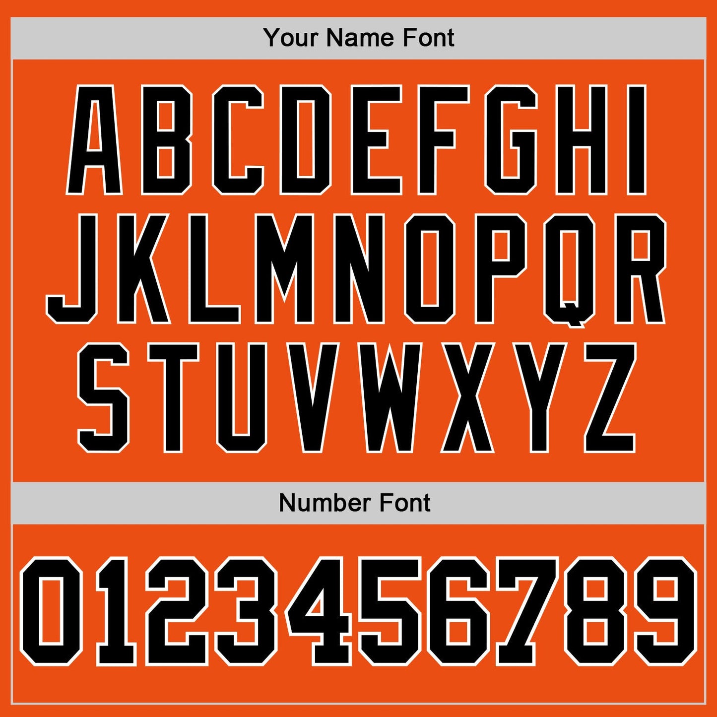 Custom Orange Black-White Authentic Baseball Jersey