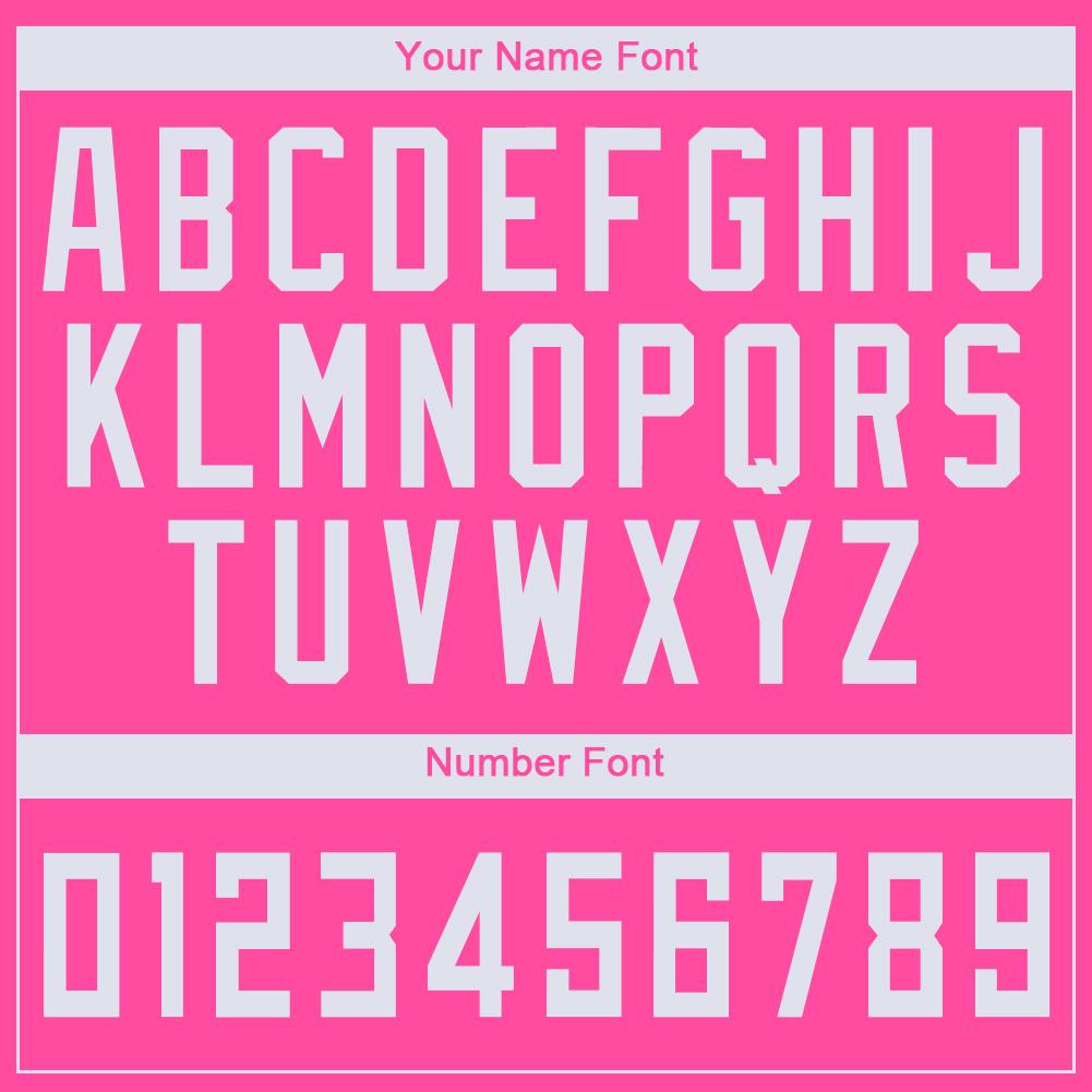 Custom Pink White Round Neck Basketball Jersey