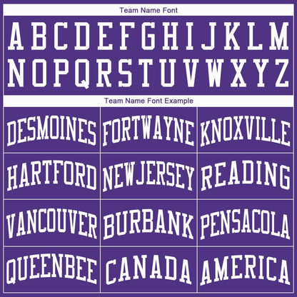 Custom Purple White Round Neck Basketball Jersey