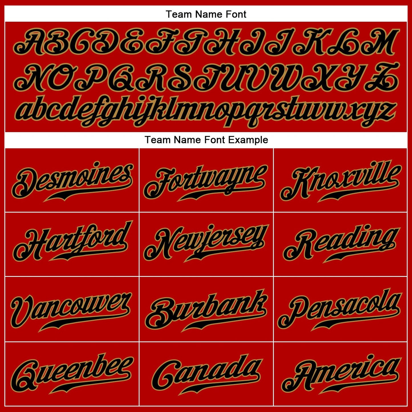 Custom Red Black Pinstripe Black-Old Gold Authentic Baseball Jersey