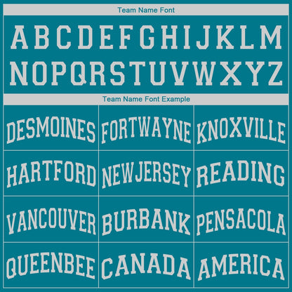 Custom Teal White V-Neck Basketball Jersey